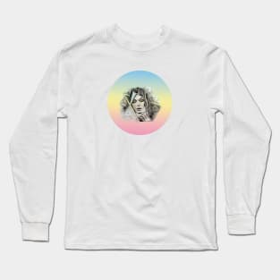 Neotraditional witch with mandala Long Sleeve T-Shirt